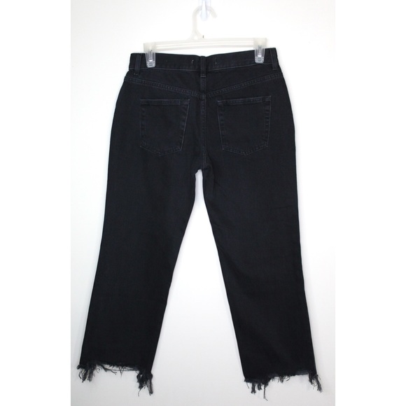 Free People Maggie Mid-Rise Straight-Leg Jeans Size 26S - Picture 9 of 16